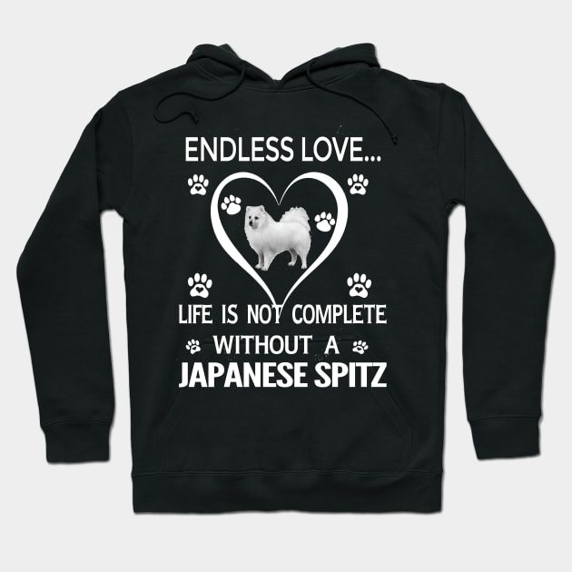 Japanese Spitz Lovers Hoodie by bienvaem